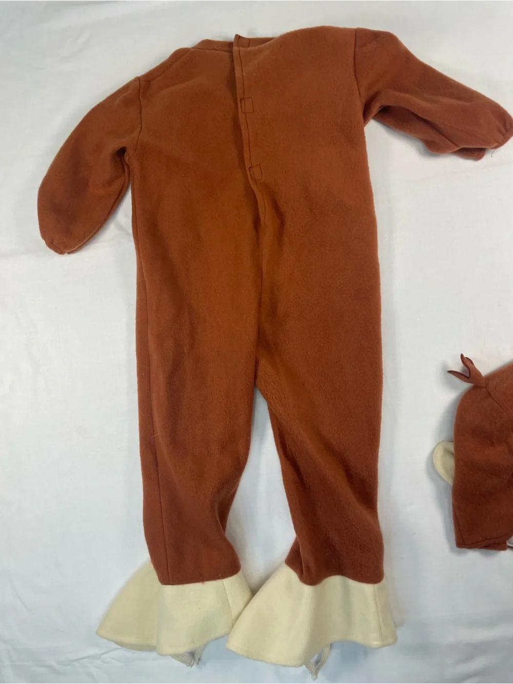 Curious George toddler brown felted